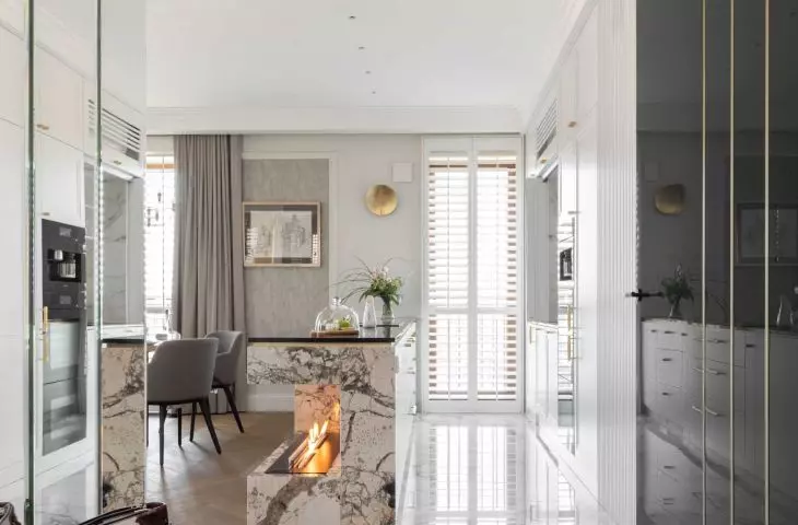 110-square-meter apartment designed by Anna Wilniewczyc