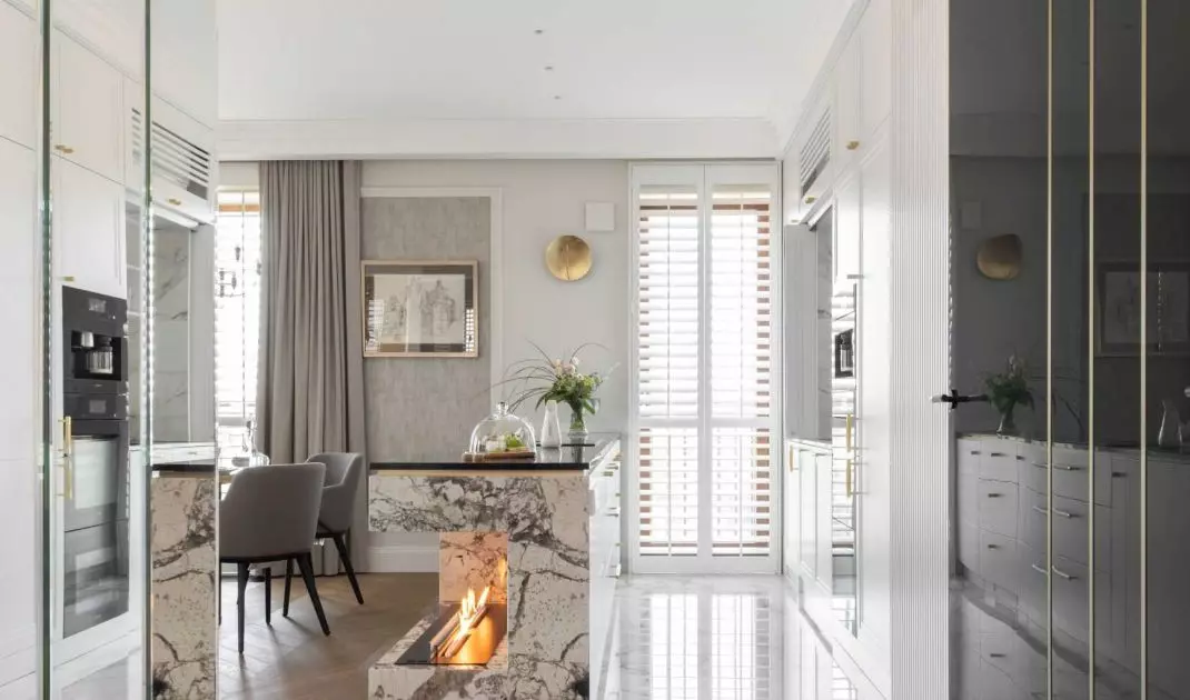 110-square-meter apartment designed by Anna Wilniewczyc
