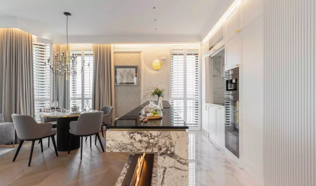 110-metrowy apartament zaprojektowany przez Annę Wilniewczyc