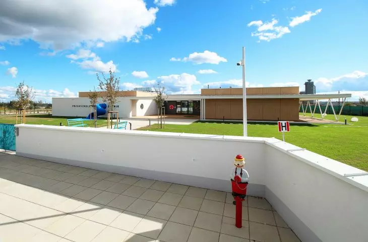 View of the kindergarten 
