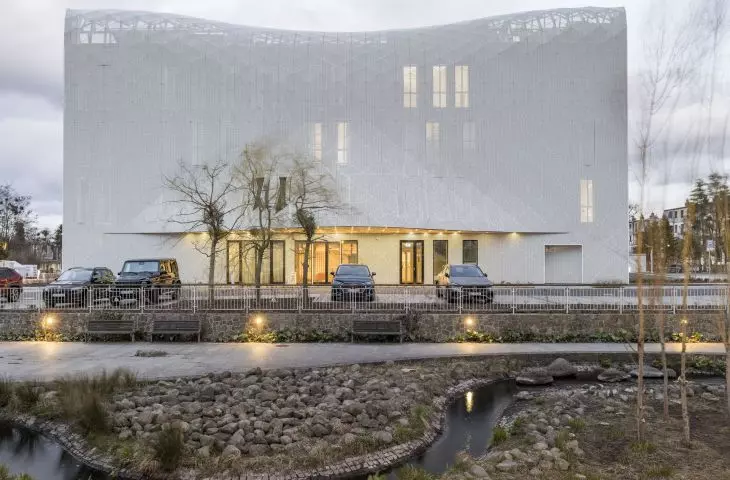 Wave 4 and Wave 5 - buildings of the European Family Center complex in Sopot