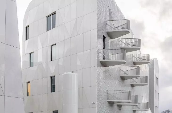 Wave 4 and Wave 5 - buildings of the European Family Center complex in Sopot