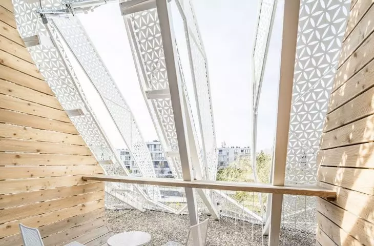 Wave 4 and Wave 5 - buildings of the European Family Center complex in Sopot