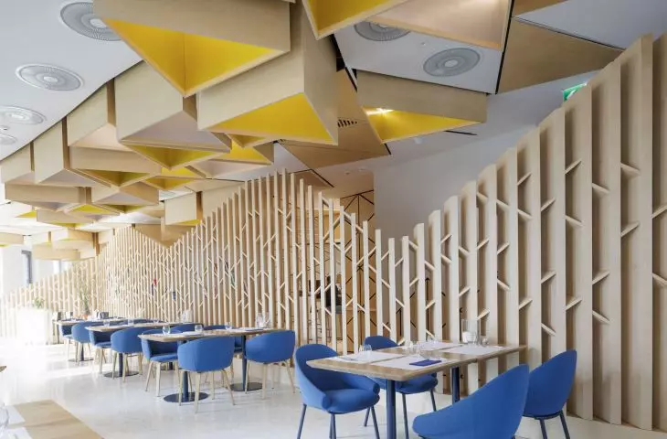 Wave 4 and Wave 5 - buildings of the European Family Center complex in Sopot