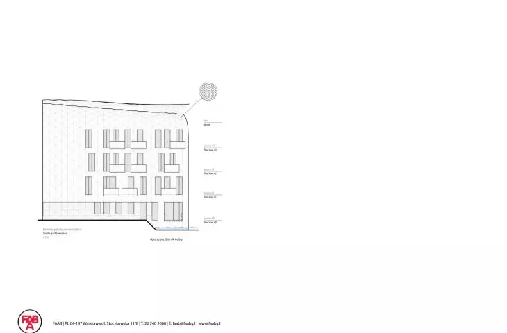 Wave 4 and Wave 5 - buildings of the European Family Center complex in Sopot