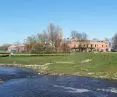 view of the Old Paper Mill complex