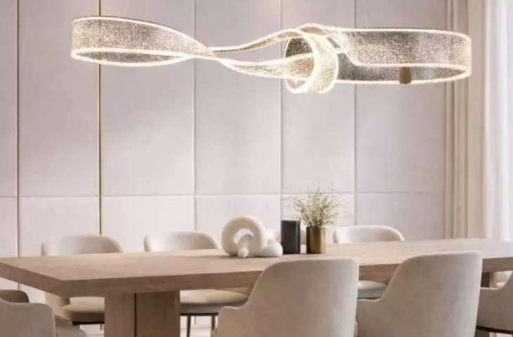 Ribbon pendant lamp