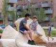 Bench as an element that engages and stimulates the imagination
