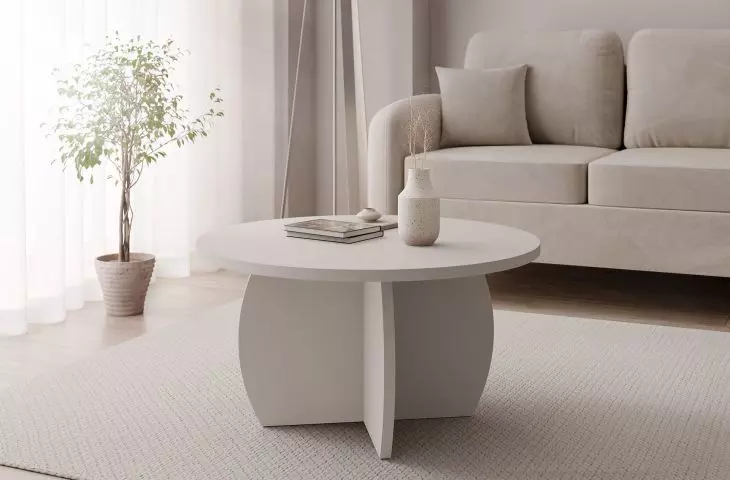 Blipz round coffee table