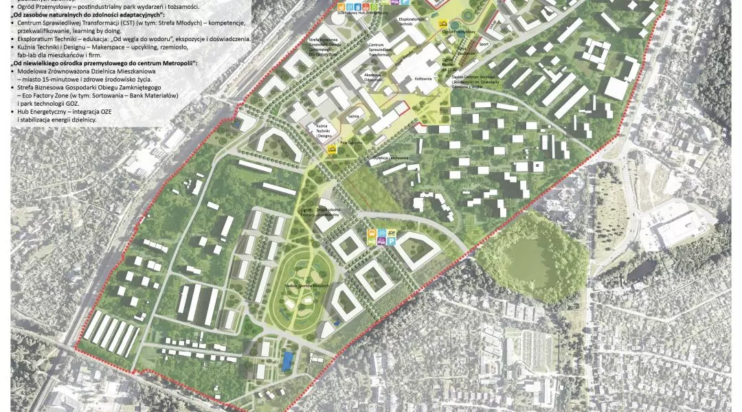 II Nagroda, proj.: ARCA Biuro Projektów Urbanistyki i Architektury Michał Stangel