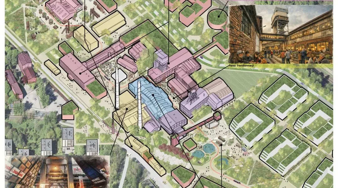 II Nagroda, proj.: ARCA Biuro Projektów Urbanistyki i Architektury Michał Stangel