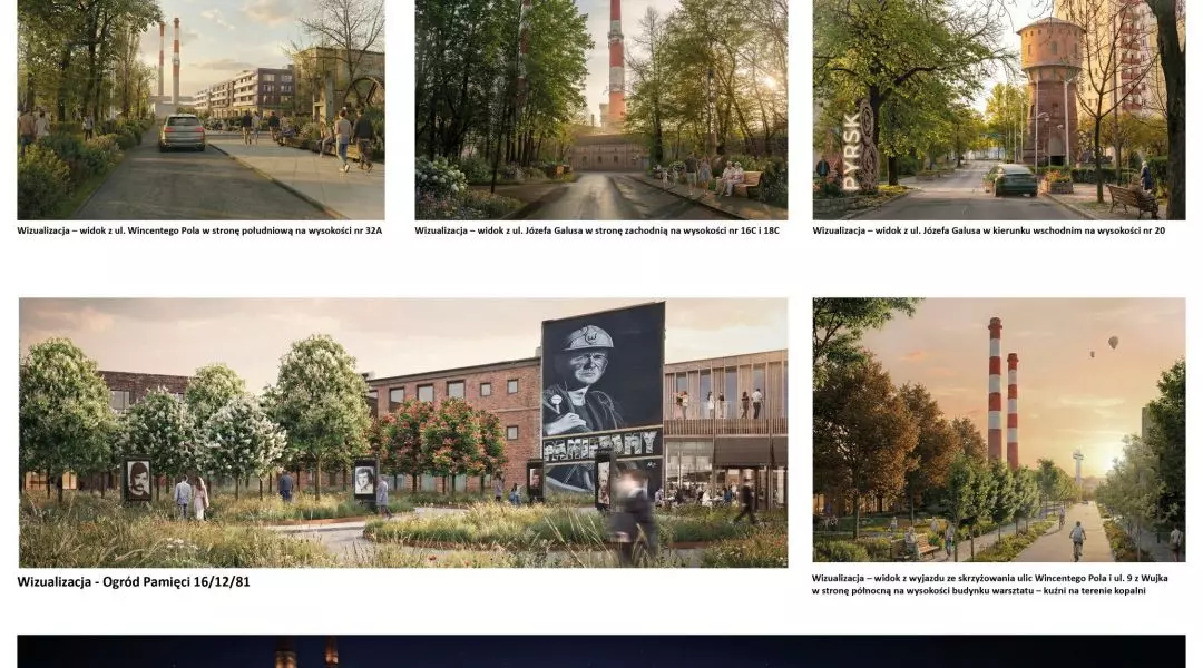 II Nagroda, proj.: ARCA Biuro Projektów Urbanistyki i Architektury Michał Stangel