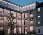 Design of a multifunctional office center dedicated to the creative industry