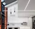 Blinds for the attic in mnimalist style