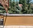 Terrace wall finished with Thermocork