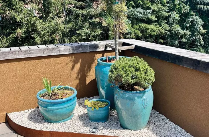 Renovation of terrace wall with Thermocork