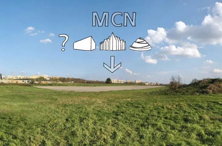 Existing condition of the area intended for the Malopolska Science Center in Krakow
