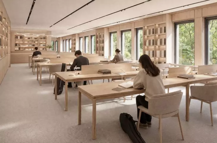 The new campus of the Krzysztof Penderecki Academy of Music in Krakow in Grzegórzki