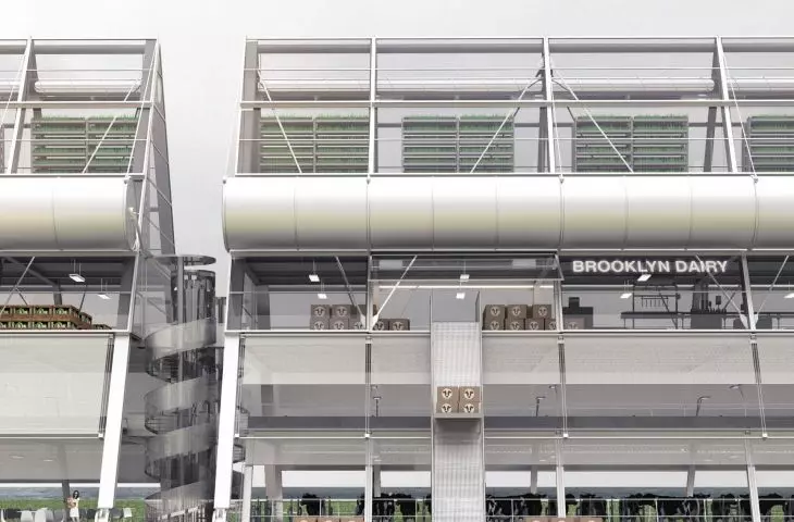 Brooklyn Dairy Project - Industry City as farms of the future and new city model