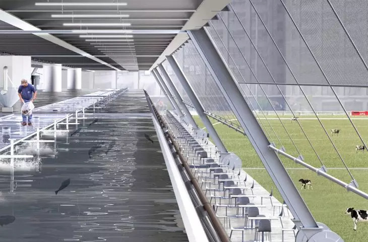 Brooklyn Dairy Project - Industry City as farms of the future and new city model