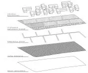 Schematic diagram of the landscaping project