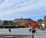 Napoleon's Grand Army Square in Krakow