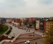 A view of Napoleon's Grand Army Square in Krakow
