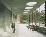 Passage by the building of the Mazovian Regional Assembly