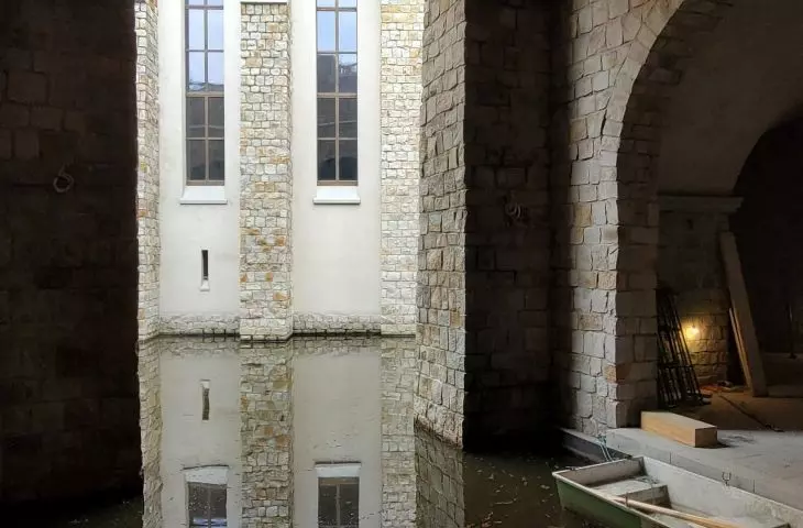 Zamek w Stobnicy, proj. W. Szeszuła, marzec 2024