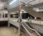 The interior of the pavilion in 2016.