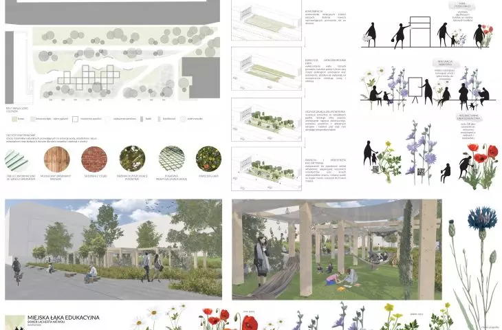 II place, urban educational meadow 
