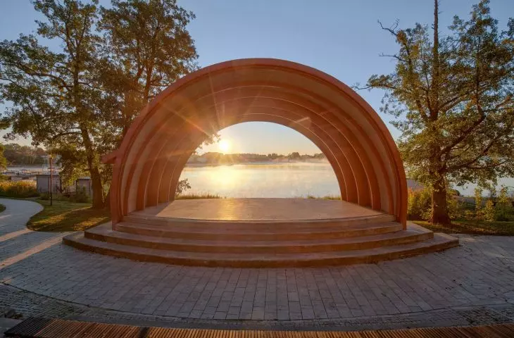 Amphitheater in Ryn