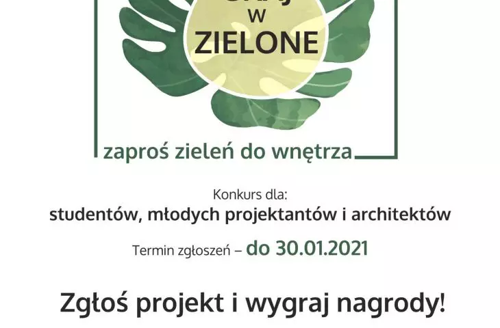 konkurs architektoniczny „Graj w zielone”