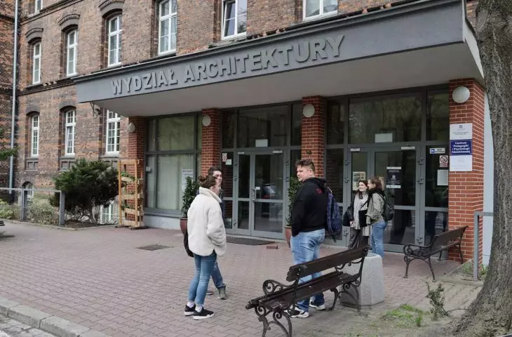 the building of the Faculty of Architecture at the Cracow University of Technology