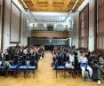 full hall at Gdansk University of Technology