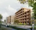 New housing development on the site of the Perun factory in Warsaw
