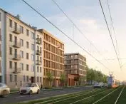 Nowe osiedle na terenie fabryki Perun w Warszawie