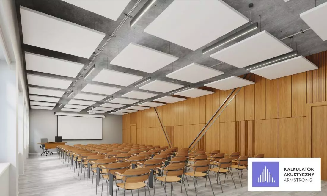 Panele akustyczne
Knauf Armstrong Optima L Canopy 