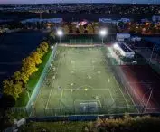 Modernization of lighting of the sports facility in Skórzewo