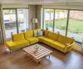 Daylight comfort in a minimalist interior