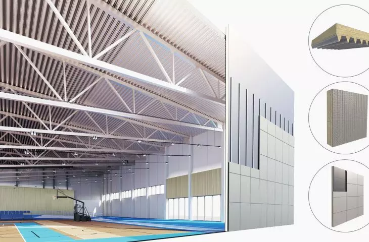 Ruukki's sustainable solutions for sports facilities 
