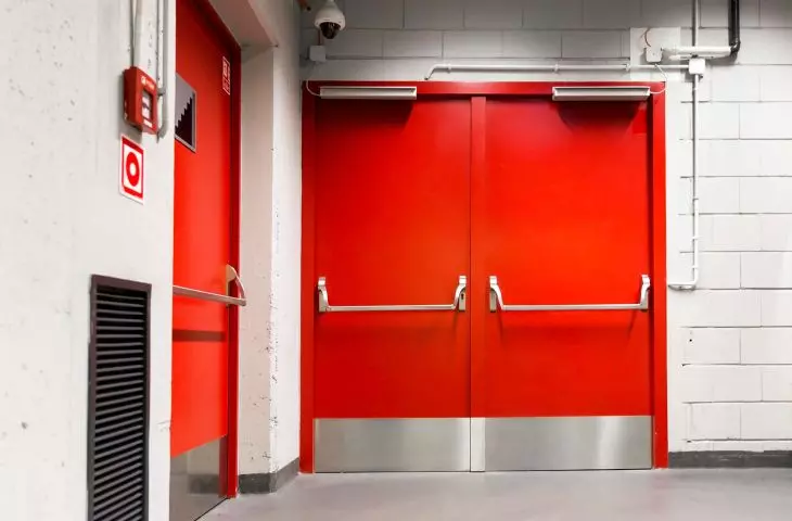 Steel jacketed door ALPE BO / EI30 / EI60/ EI120 