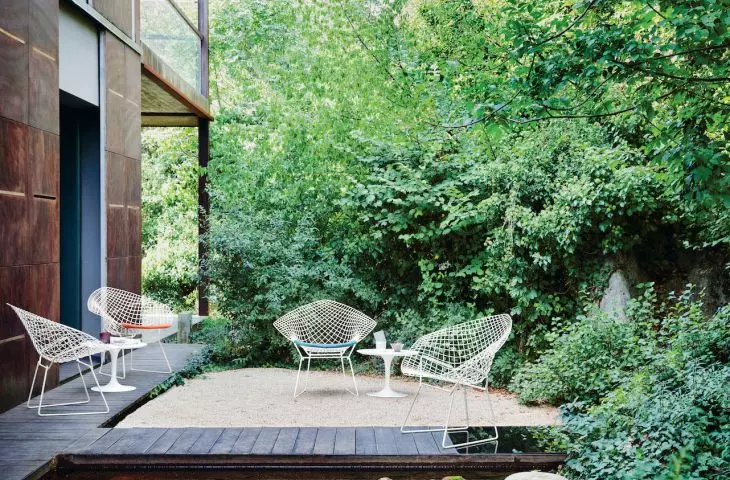 Krzesło Bertoia Diamond proj. Harry Bertoia