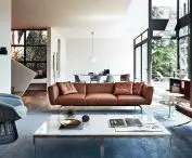 Sofa Avio; fotele Planter proj. Warren Platner