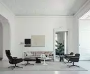 Sofa Florence proj. Florence Knoll; fotele KN
