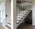 Classic stairs on concrete