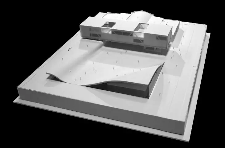 New Theater, Warsaw, competition project (1st prize): 2009