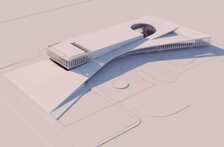 Krakow Music Center, Krakow, competition project (3rd prize): 2020