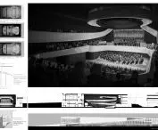 Krakow Music Center, Krakow, competition project (3rd prize): 2020