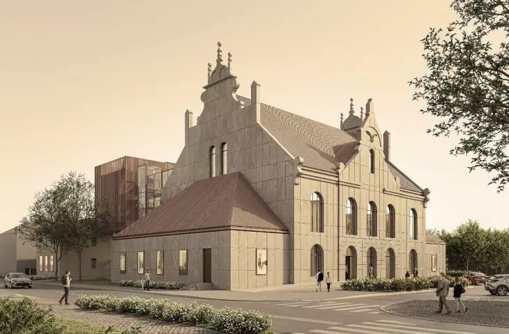 Wadowice Cultural Center, Wadowice, competition project (1st prize): 2025